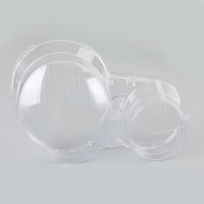 1996-2002 Mercedes E Class W210 Left +Right Headlight Lens Plastic Cover Shell