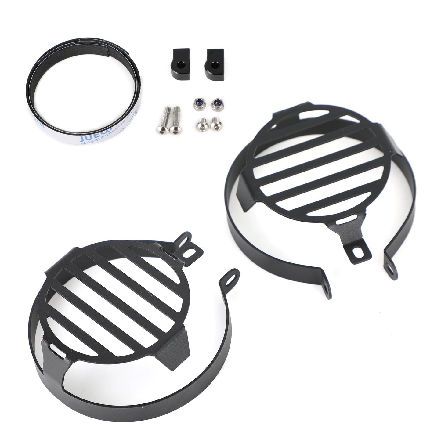 Spot Light Guard Protector Cover Universal Led Black For Cfmoto 800Mt 21-22
