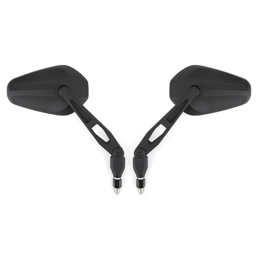 Paire de rétroviseurs universels M10 en nylon pour moto custom cruiser