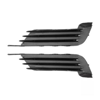 2X Car Front Bumper Fog Light Grilles For Audi A3 S3 2013-2017