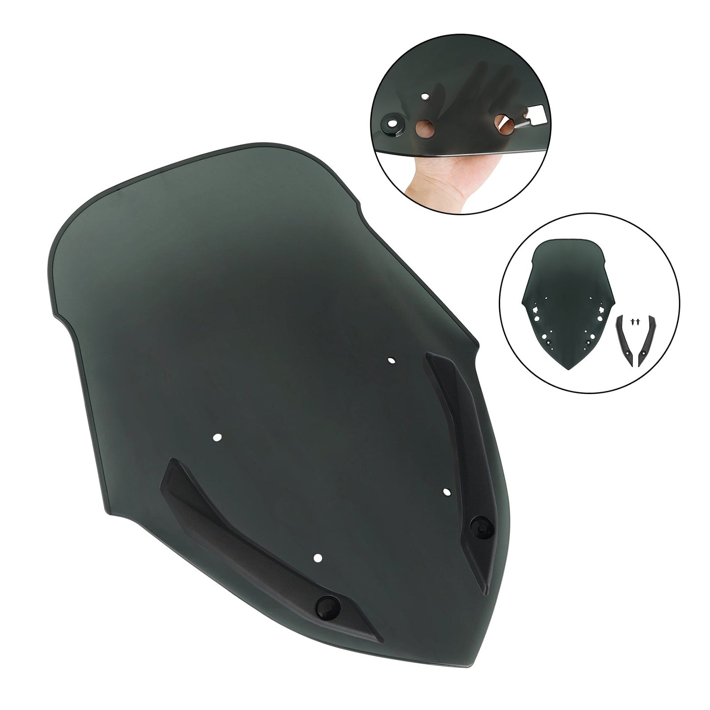 Pare-brise ABS pour moto Yamaha NMAX 155 2021-2023