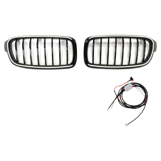 2012-2019 BMW 3 Series F30 F31 F35 Gloss Black 51137263481 Front Kidney Grille Grill