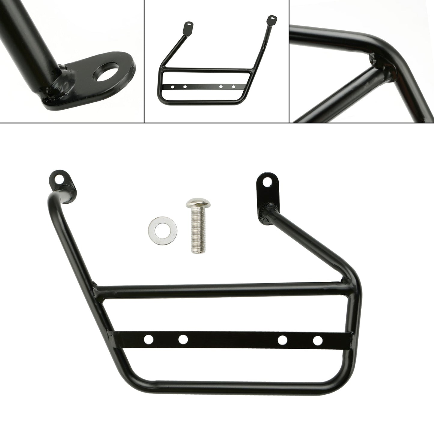 17-23 HONDA CB2200 EX RS Side Saddle Bag Mounting Bracket Black Right