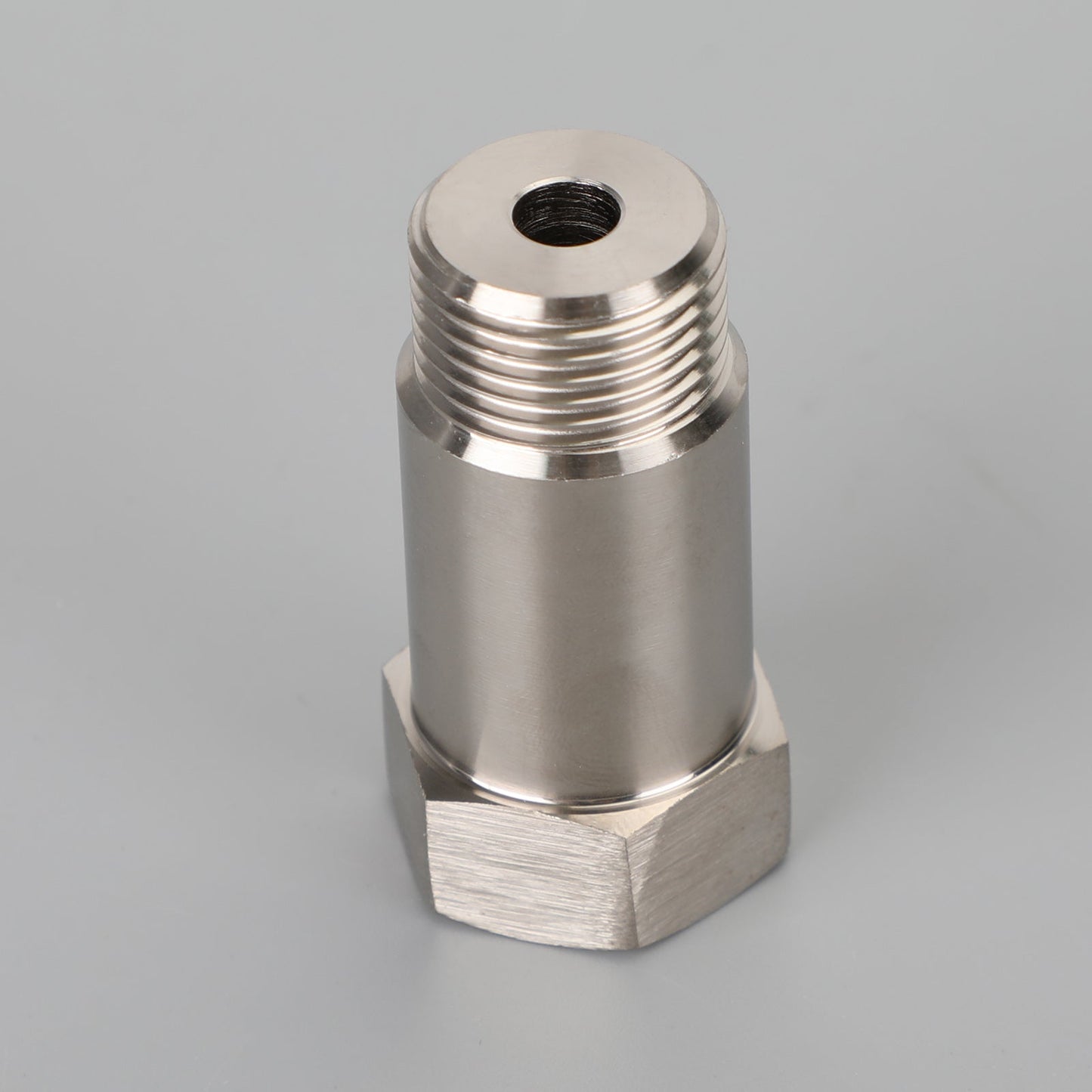 4 piezas de extensor de tubo de prueba de sensor, adaptador espaciador M18 x 1,5, tapón de 45 mm