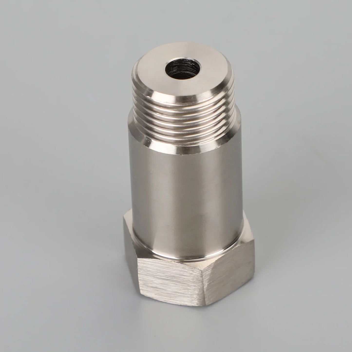 4 piezas M18*1.5 CEL Luz de verificación del motor Sensor de O2 Tubo de prueba Extensor Adaptador Espaciador 45 mm