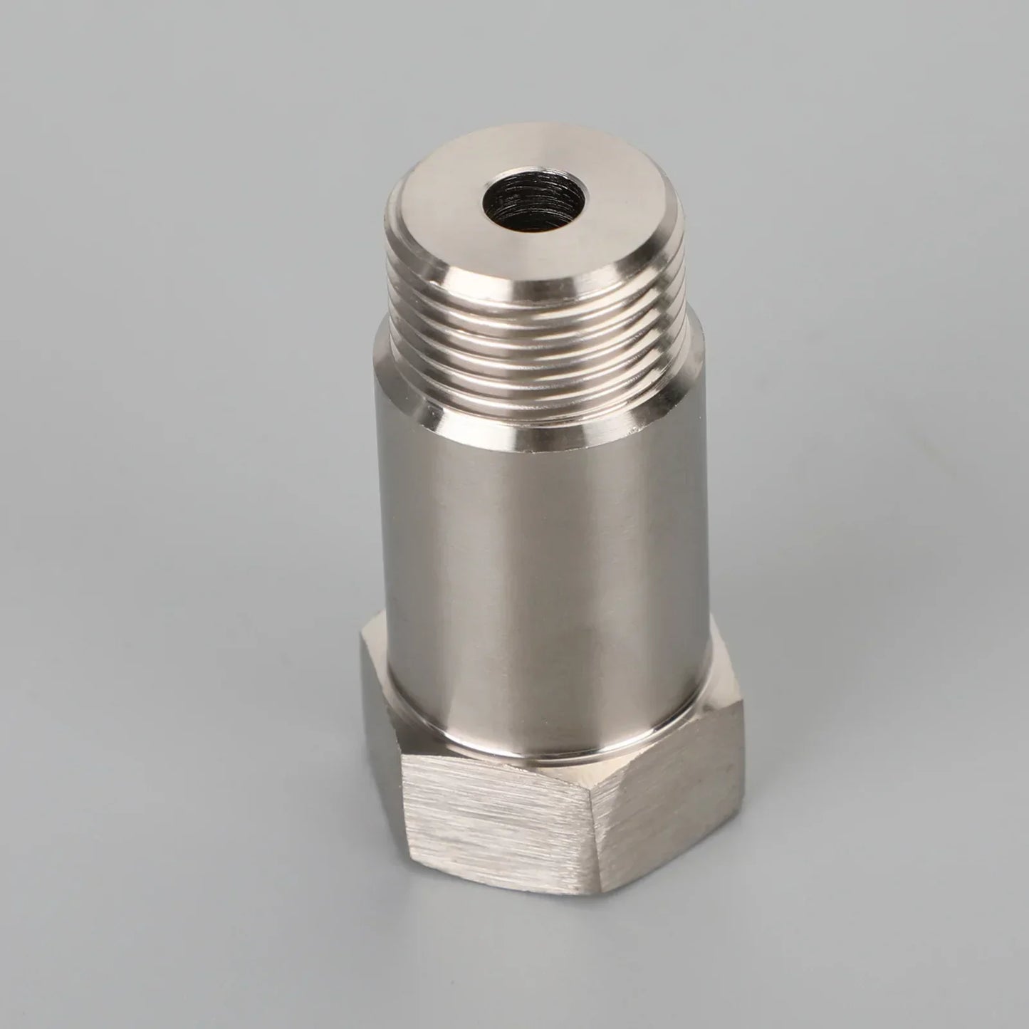 4 piezas M18 x 1,5, 45 mm, tapón espaciador para sensor de oxígeno O2, tubo de prueba, adaptador extensor CEL