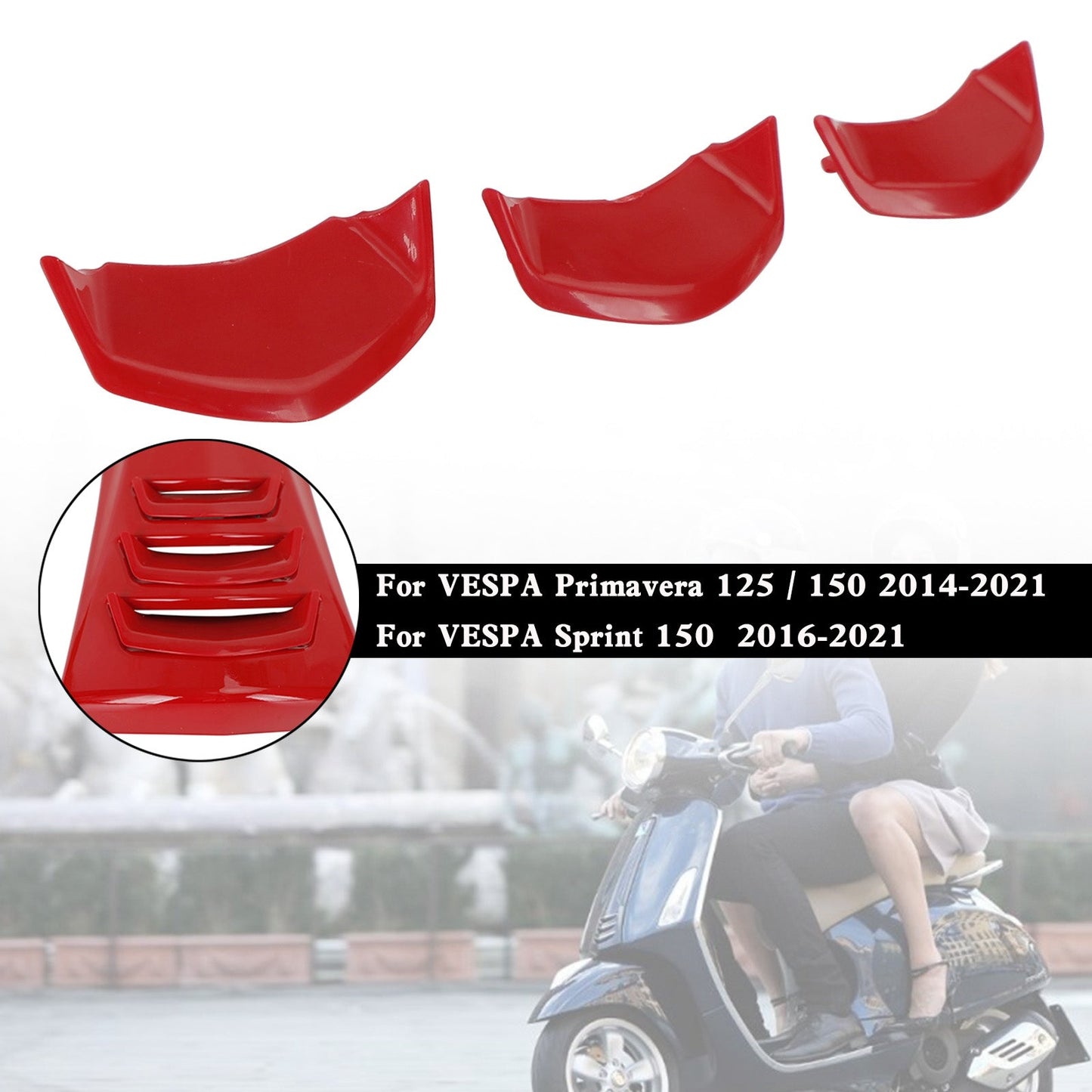 Cubierta decorativa delantera de bocina para VESPA Sprint Primavera 125/150 2014-2021