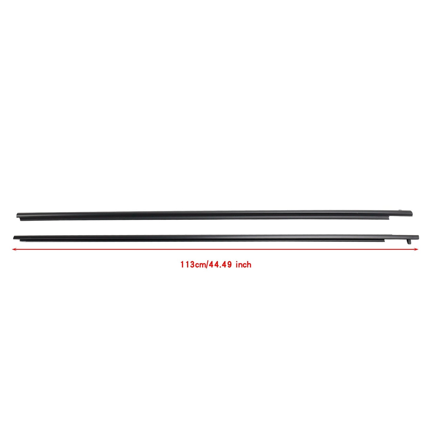 2005-2010 Scion TC ANT10 Left+Right Door Glass Window Weatherstrip Seals 75711-21030