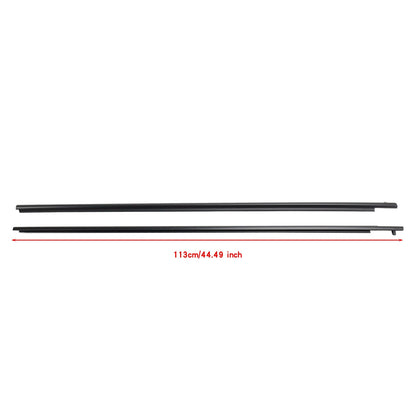 2005-2010 Scion TC ANT10 Left+Right Door Glass Window Weatherstrip Seals 75711-21030