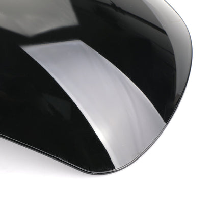 ABS Motorcycle Windscreen Windshield for Harley Dyna Softail Models Black