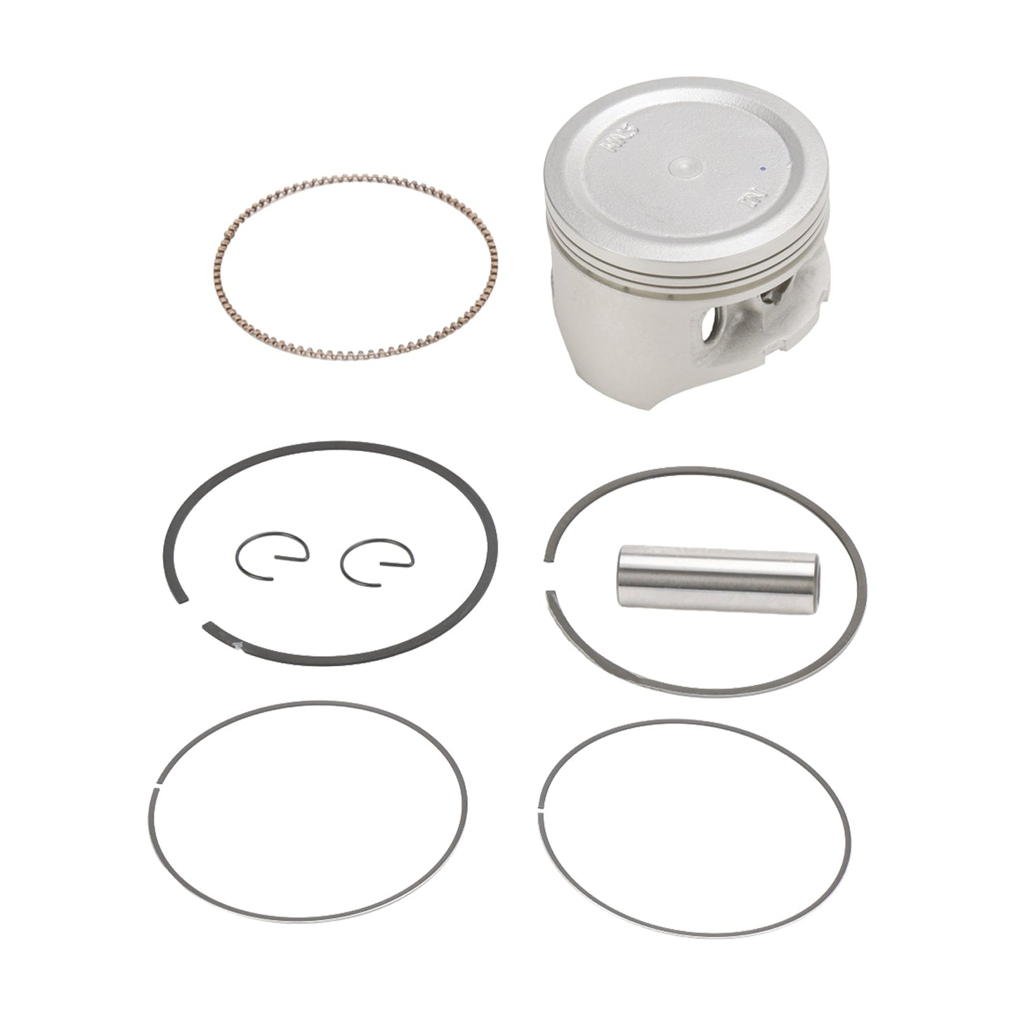 Engine Piston Kit Standard Bore 78.5Mm Fit For Honda Rancher Trx350Fe Te 00-06