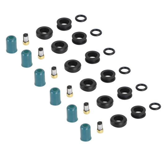 1988-1995 Toyota 4Runner/Pickup 3.0L 3VZE 6PCS Fuel Injectors Repair Seal Rebuild Kit