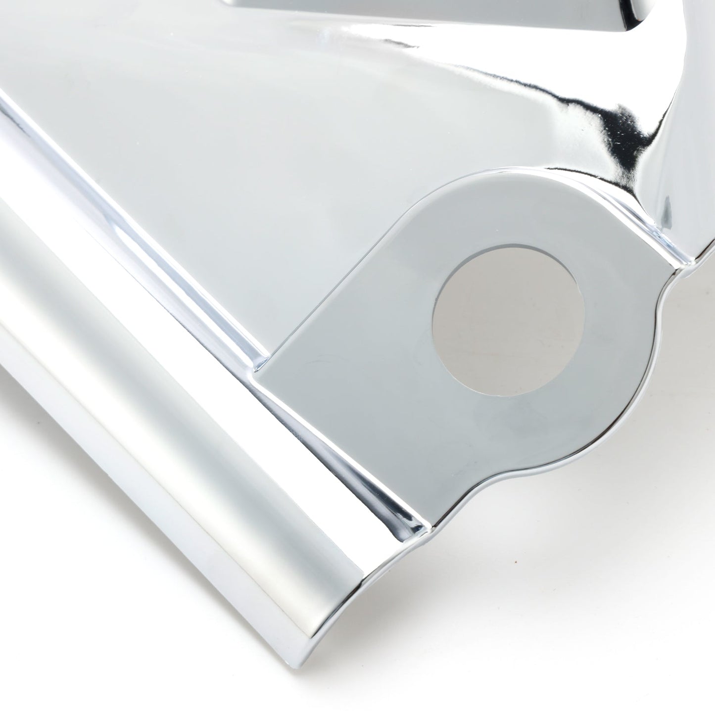 Cubierta del cuello del marco superior de la horquilla delantera de Yamaha V-Star XVS1100 1999-2011, cromada