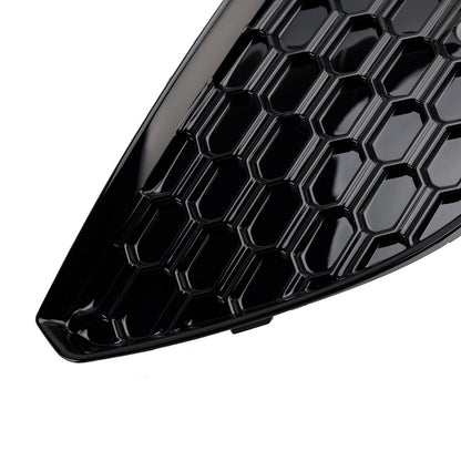 2012-2016 2PCS Front Bumper Fog Light Cover Grille Grill Fit Audi A3