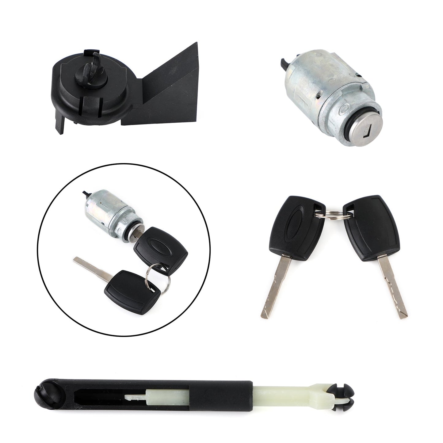 2004-2012 For Ford Focus MK2 Bonnet Release Lock Latch Catch Repair Set 1355231