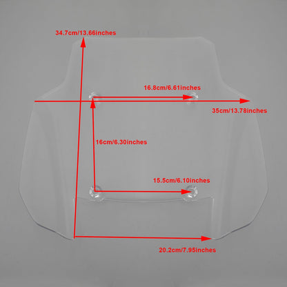 2021-2022 PAN AMERICA 1250S PA1250 ABS Motorcycle Windshield WindScreen
