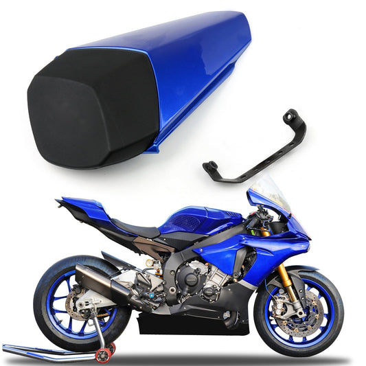 Cubierta del asiento trasero azul para Yamaha YZF-R1 R1 15-20