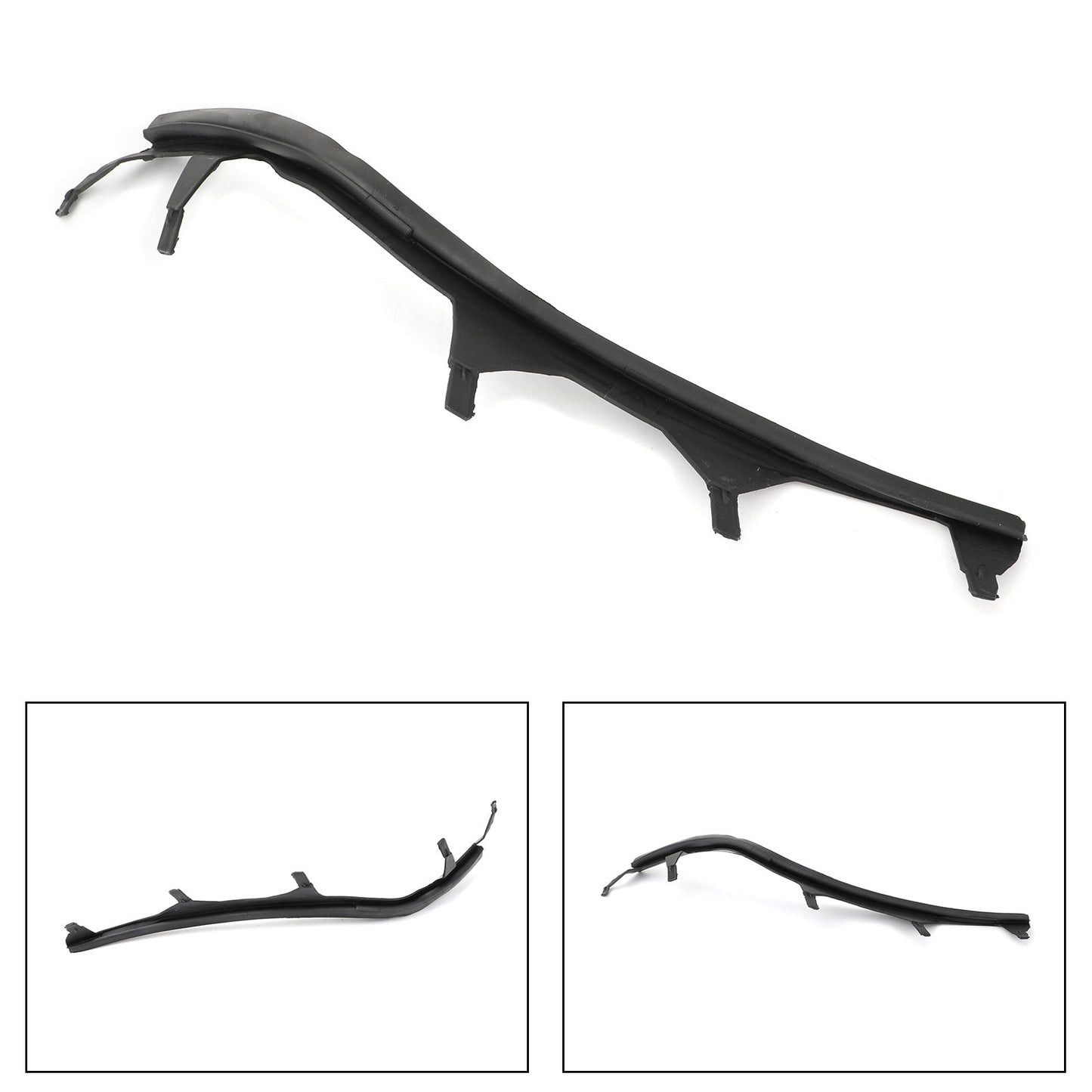 Ensemble de bandes de protection de phares supérieurs gauche et droit pour BMW E46 325i 02-05
