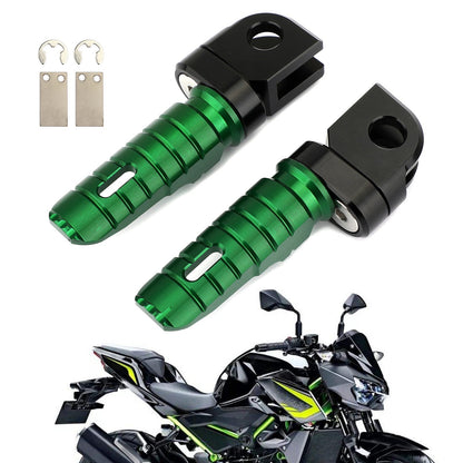07-19 KAWASAKI Versys 650 Front Footrests Foot Peg Green