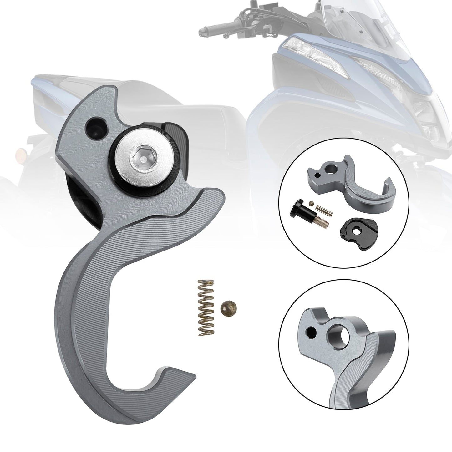 Helmet Hook Hanger Storage Holder Fits For For Yamaha Tricity 125 14-21 155 16-23