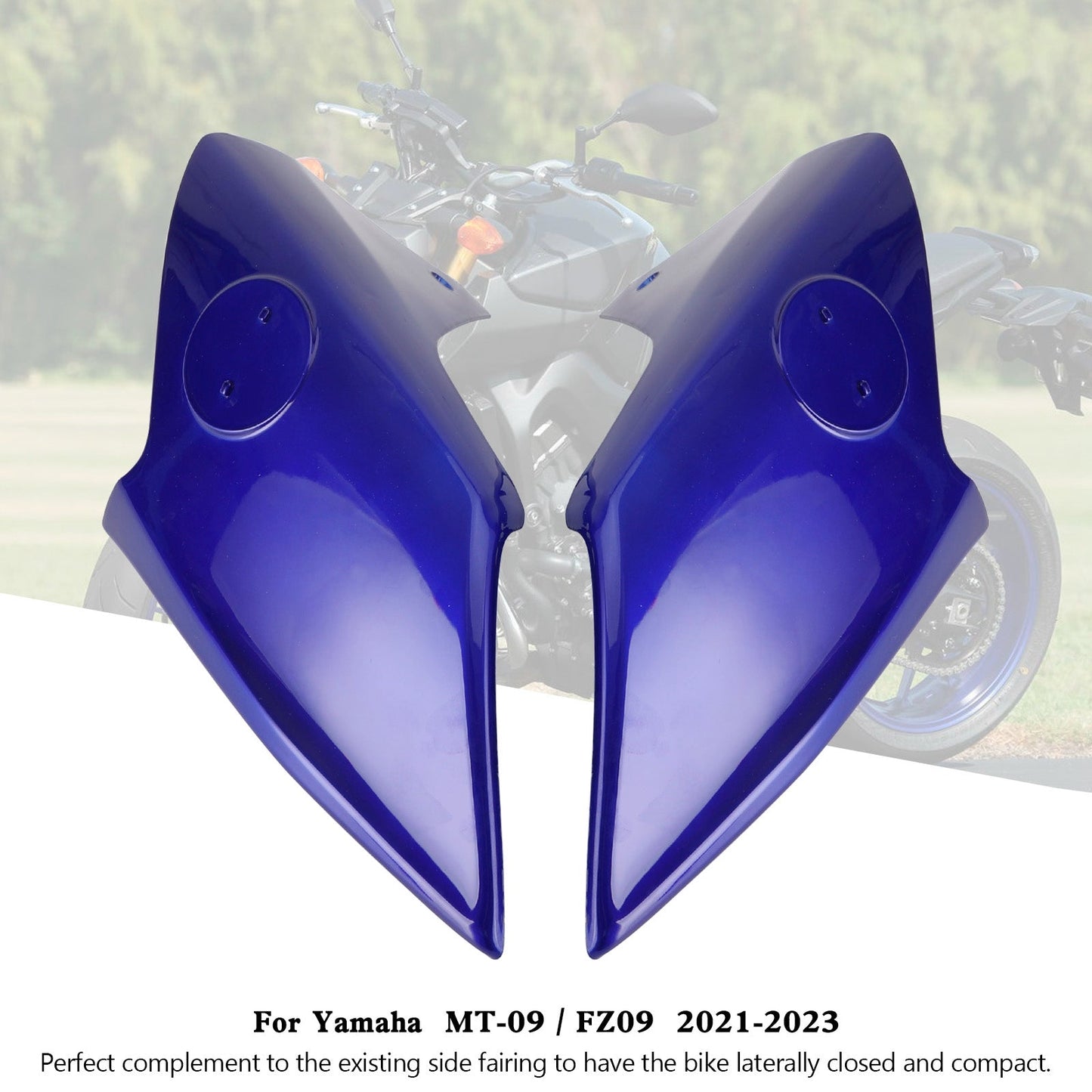 21-23 Yamaha MT-09 / FZ09 Air Intake Covers Tank Side Panel Fairing