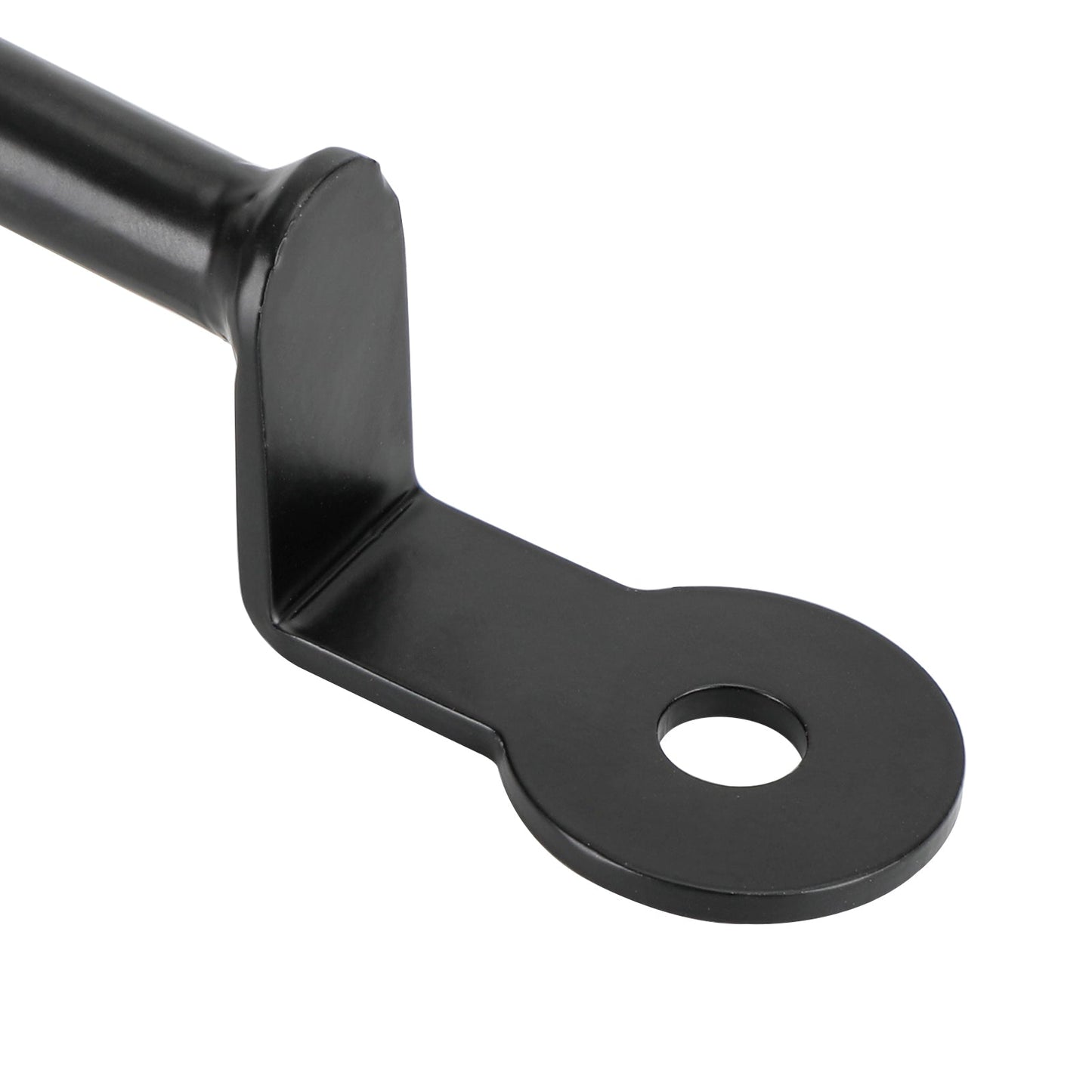Soporte de montaje para bolsa de sillín lateral, color negro, compatible con Triumph T100/T120 16-22 900 RIght