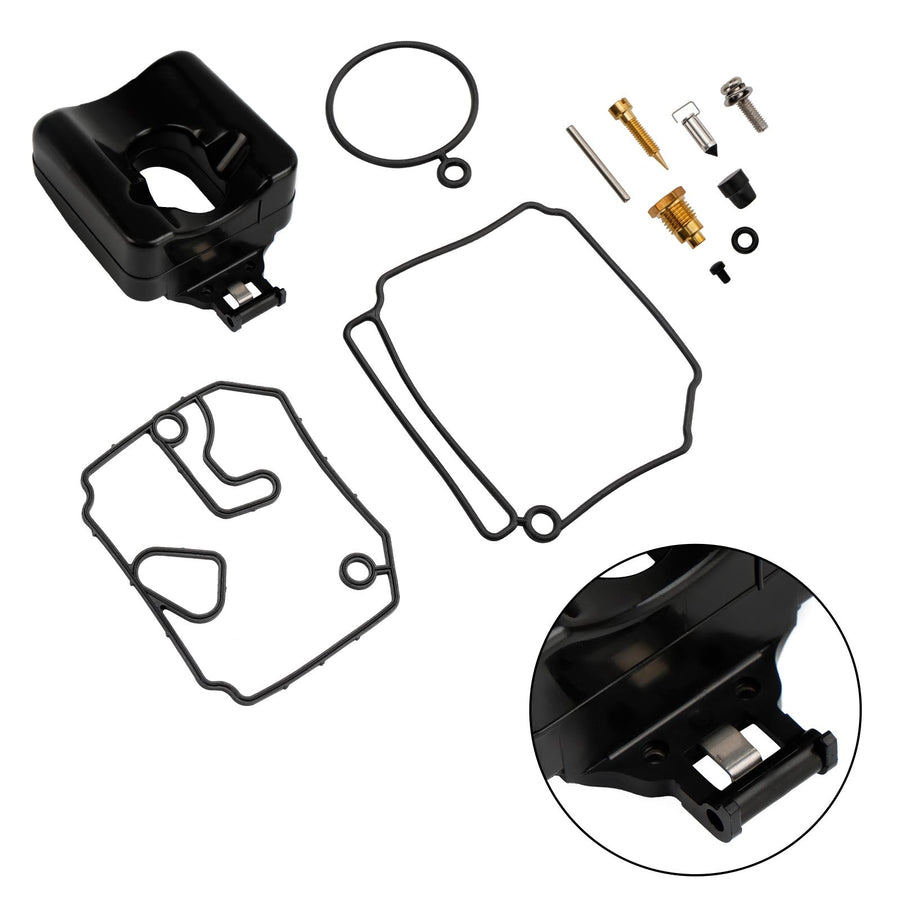 1989-2006 Yamaha 2-Stroke Outboard Engine Motors 50HP 6H4-W0093-02 Carburetor Carb Rebuild Kit fit