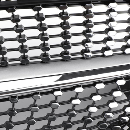 2013-2019 Mercedes Benz CLA-Class W117 C117 Chrome Front Grille Diamond Style Bumper Grill W/ Star Emblem