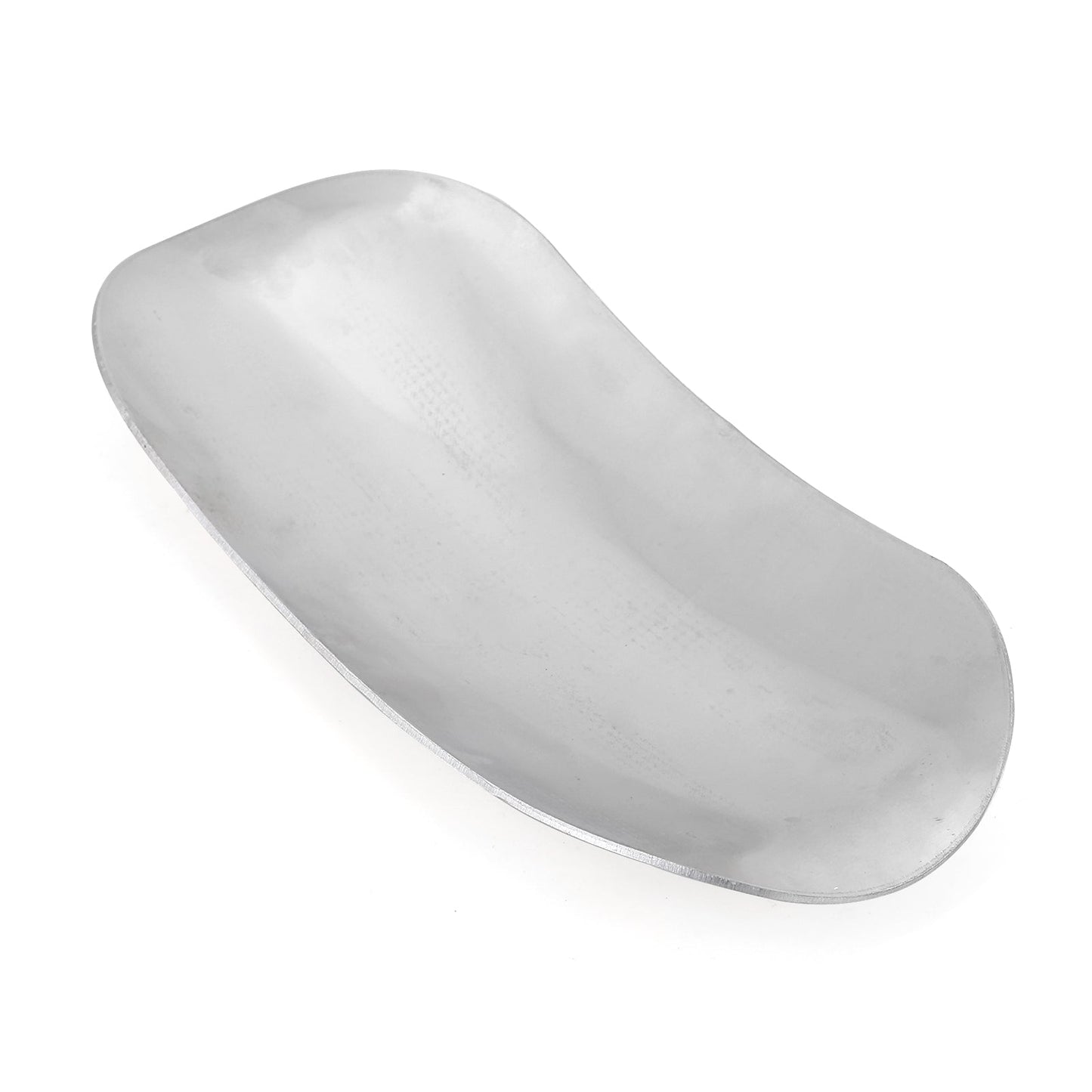 Guardabarros delantero de aluminio, apto para universal, color plateado