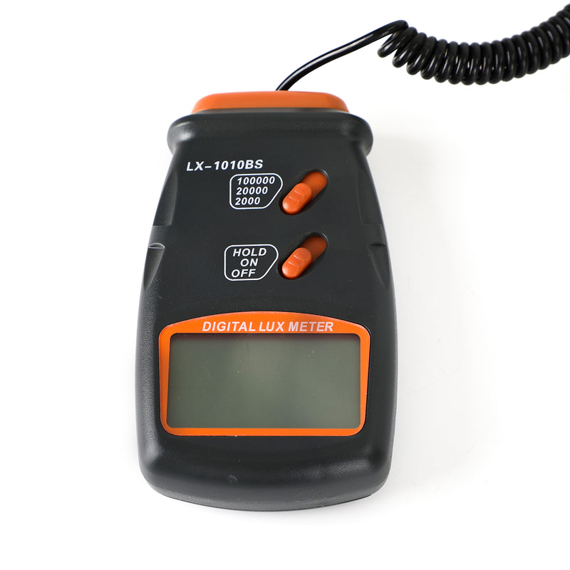 Precisión 0-100 000 Lux Fotómetro de cultivo hidropónico digital Luxómetro