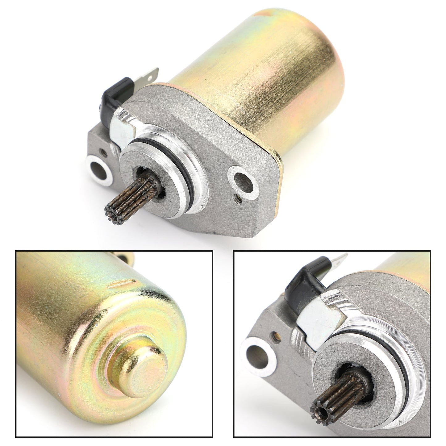 New Starter For Yamaha Scooter 1997-2001 CW50 Zuma II w/49cc 5BM-81800-01-00 Assosary