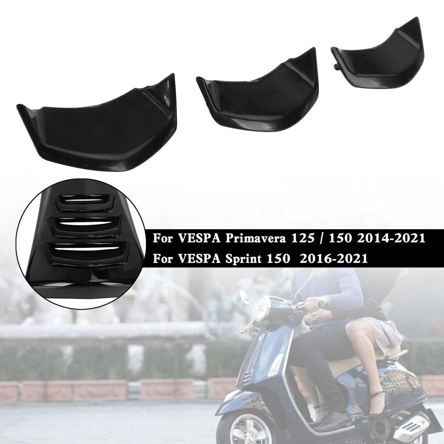 Cubierta decorativa delantera de bocina para VESPA Sprint Primavera 125/150 2014-2021