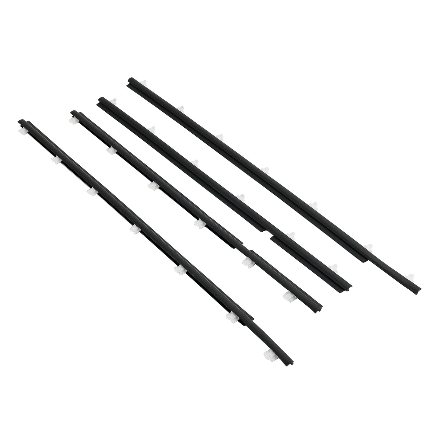 1990-1998 Toyota Land Cruiser FJ80 FZJ80 HZJ80 68210-60010 4 piezas de burlete exterior para puerta