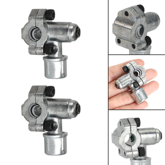 2 válvulas perforantes tipo bala BPV31 para líneas de refrigeración de aire acondicionado de 5/16", 3/8" y 1/4"