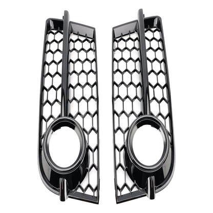 2007-2010 2PCS Fog Light Cover Grille Grill 8J0807682 Fit Audi TT MK2