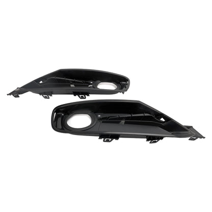 2014-2015 BMW 3 Series 328d 328d xDrive 2PCS Front Bumper Fog Light Grille Covers