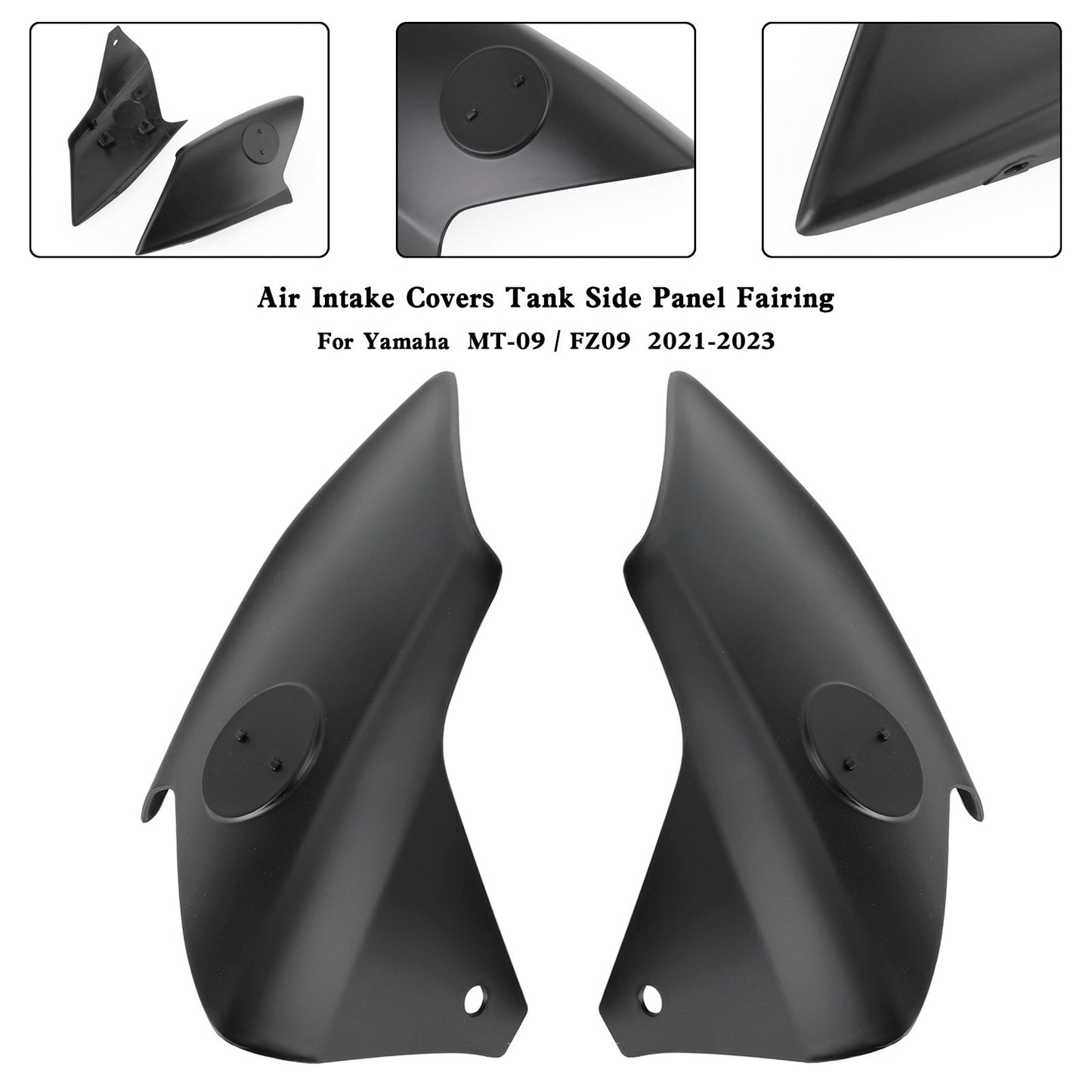 21-23 Yamaha MT-09 / FZ09 Air Intake Covers Tank Side Panel Fairing