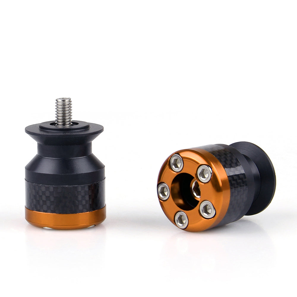 Curseurs de bras oscillant universels en fibre de carbone CNC pour moto, 8 mm