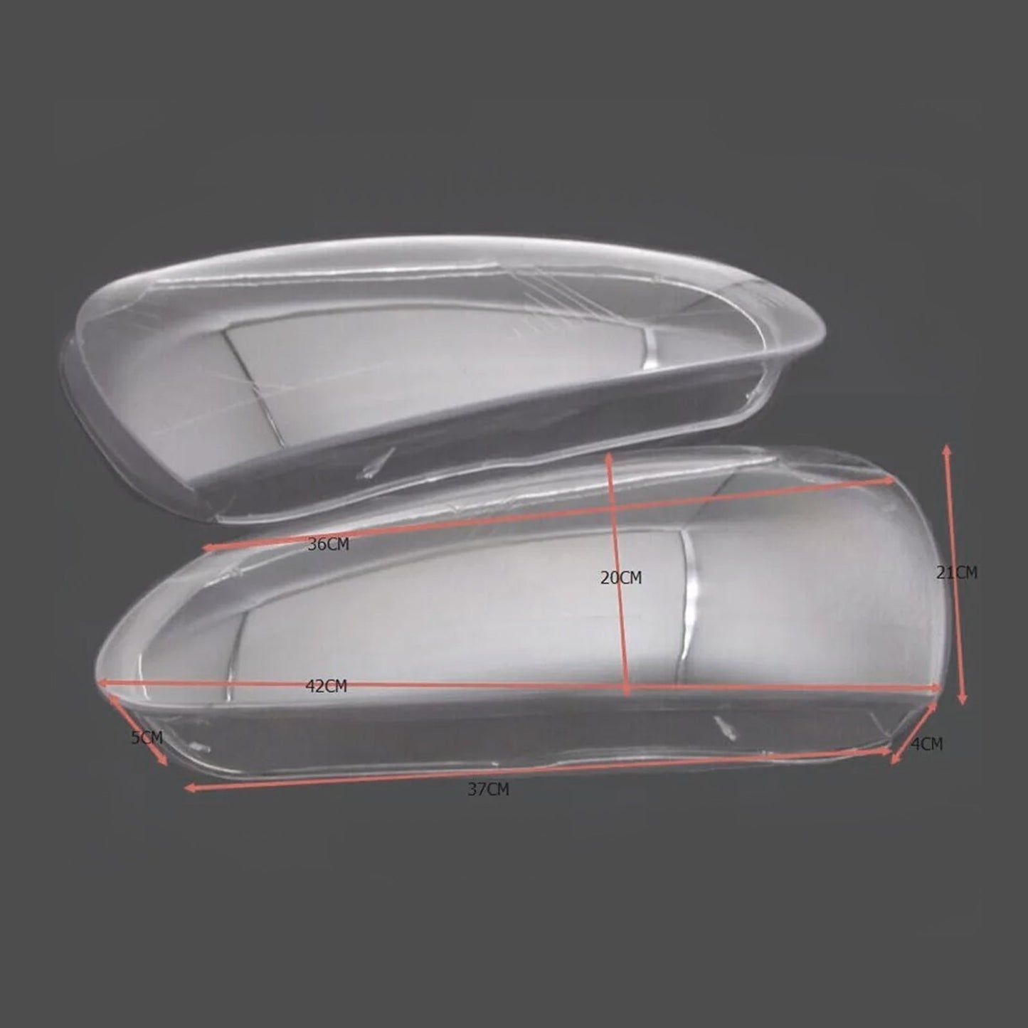 Volkswagen GTI 2006-2009 Lot de 2 lentilles de phare avant transparentes 1K6941005S et 1K6941006S