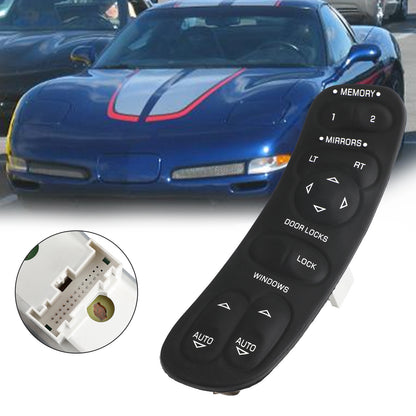 1997-2004 Corvette C5 Chevy 19209381 10092804 Master Power Window Door Switch