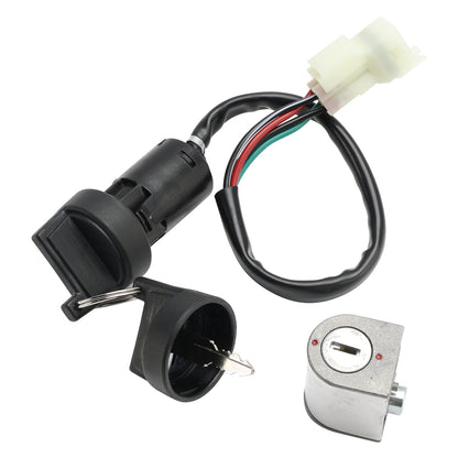 Kymco KXR 250 50 90/Maxxer 250 90 ATV Quad 4-Pin Ignition Key Switch