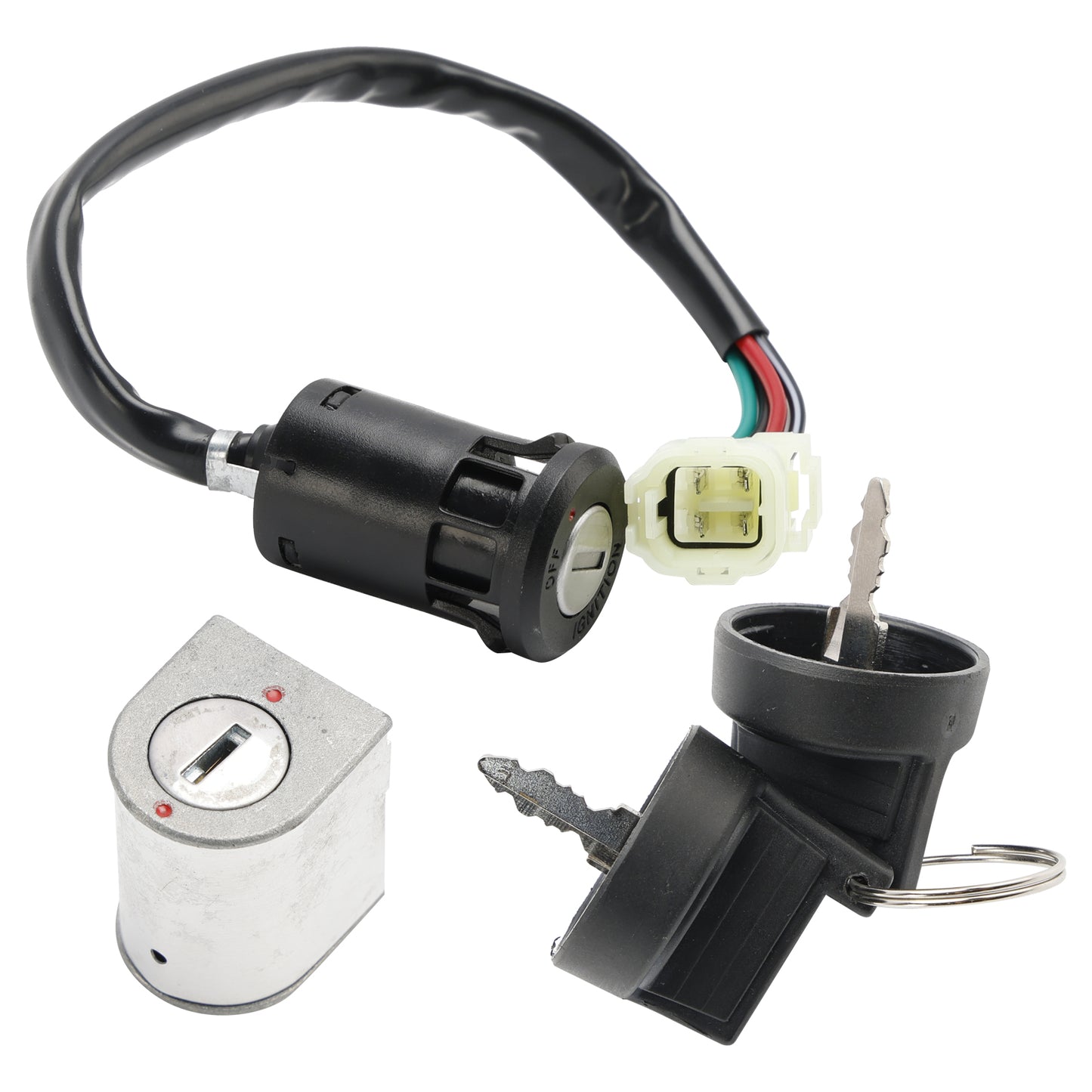 Kymco KXR 250 50 90/Maxxer 250 90 ATV Quad 4-Pin Ignition Key Switch