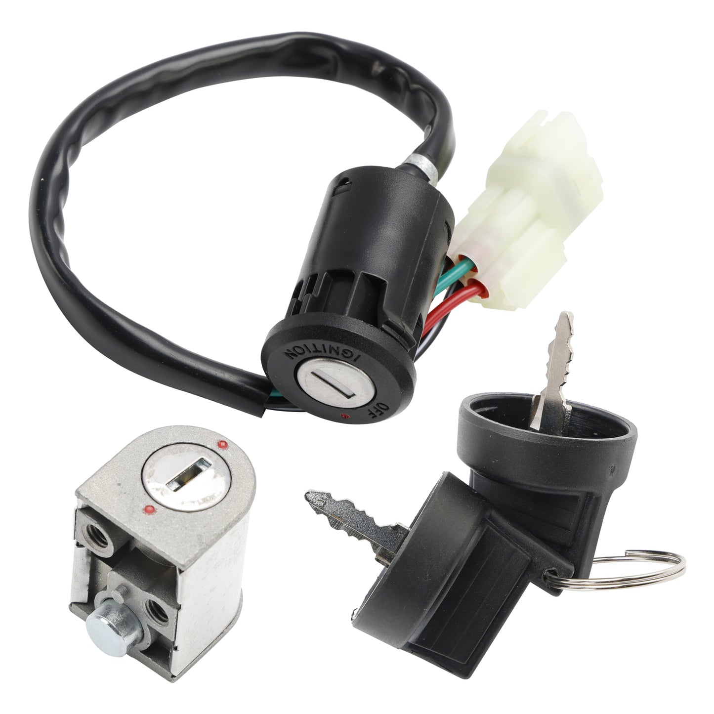 Kymco KXR 250 50 90/Maxxer 250 90 ATV Quad 4-Pin Ignition Key Switch