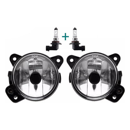 2006-2010 Skoda Fabia Pair Front Fog Light With Bulbs 6QD941699 6QD941700