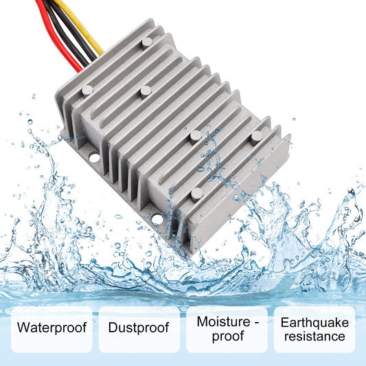 12V/24V Step Up to 36V 6A 216W Waterproof DC/DC Converter Regulator