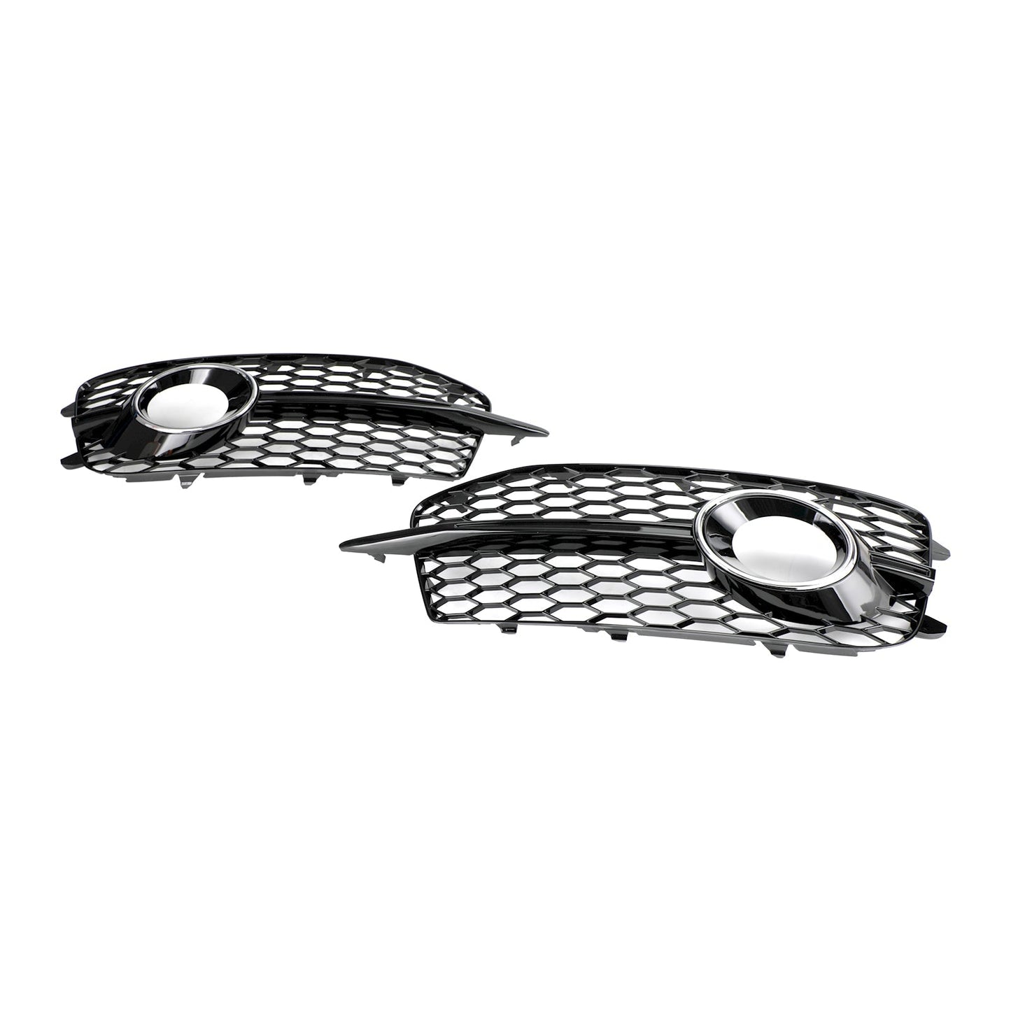 Audi 2012-2014 Q3 S-Line 8U0807682DSP9 2PCS Bumper Fog Light Grill Grille