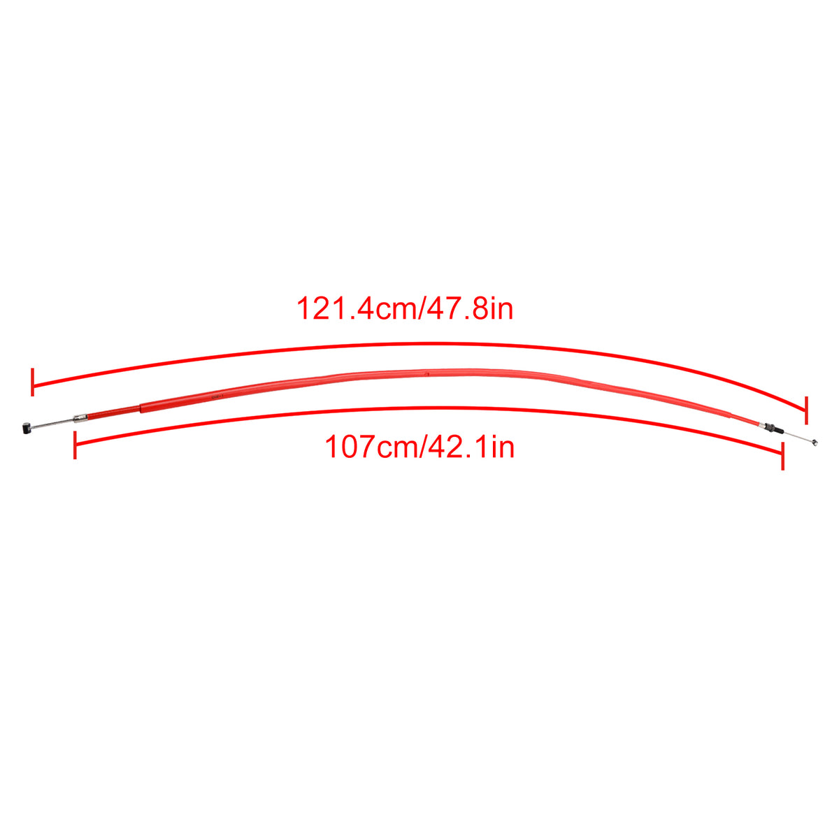 2011-2023 GSXR600/750 Suzuki Motorcycle Clutch Cable Replacement Red