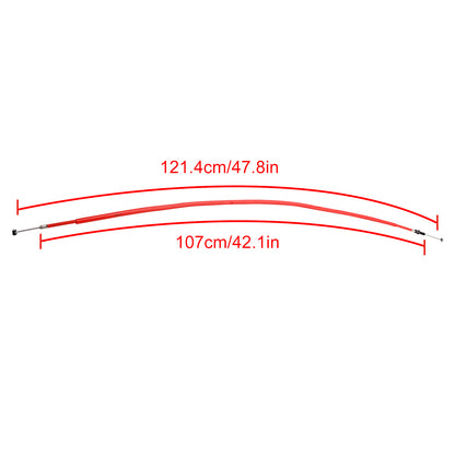 2011-2023 GSXR600/750 Suzuki Motorcycle Clutch Cable Replacement Red
