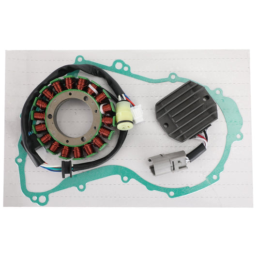 Kit de joints de bobine de stator de magnéto de régulateur pour Yamaha YFM 350 Wolverine 02-05
