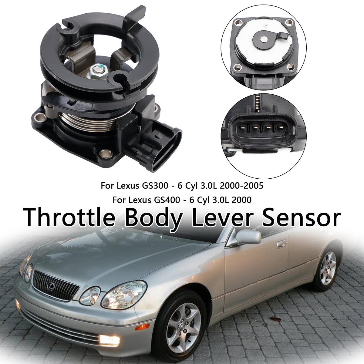 2001-2005 Lexus GS300 IS300 Throttle Body Lever Sensor 22060-46070